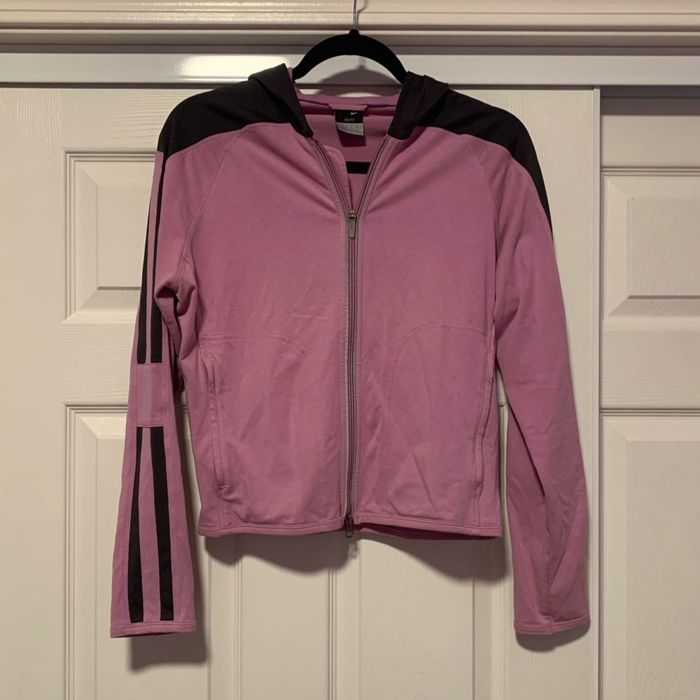 Purple Dri-Fit NIKE jacket